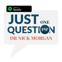Podcast: Just One Question | Nick Morgan